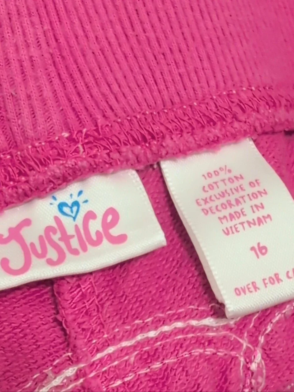 Y2K Justice Low Rise Capri Sweatpants
